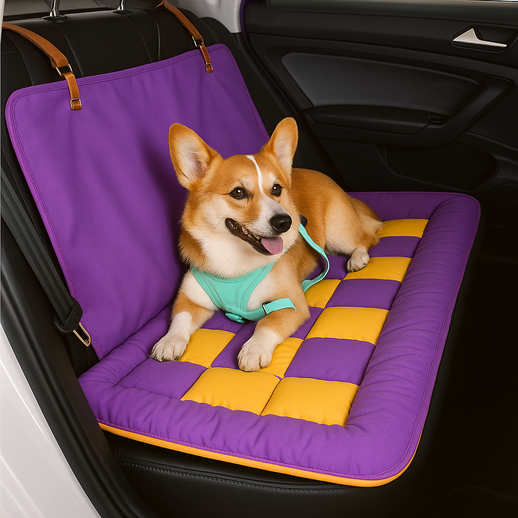 CUSCINO LETTO PER CANI DA VIAGGIO DI LUSSO