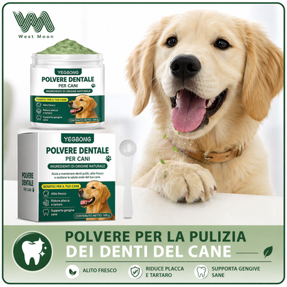 Denti più sani e alito fresco per il tuo cane, senza fatica