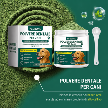 Denti più sani e alito fresco per il tuo cane, senza fatica