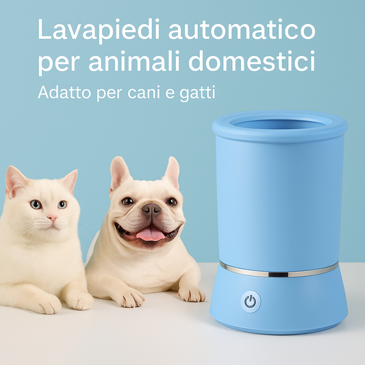LAVAPIEDI AUTOMATICO PER ANIMALI DOMESTICI