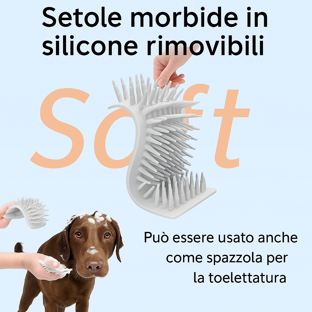 LAVAPIEDI AUTOMATICO PER ANIMALI DOMESTICI